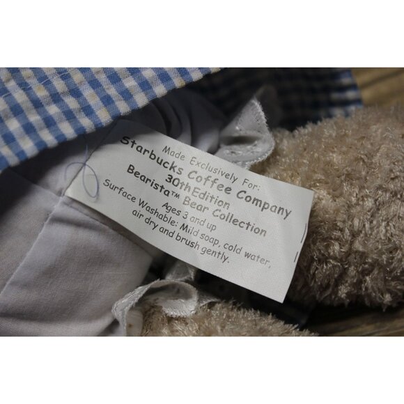 Starbucks 2004 30th Edition Lil‎ Bo Peep Bearista Bear Collection teddy bear - Picture 10 of 11